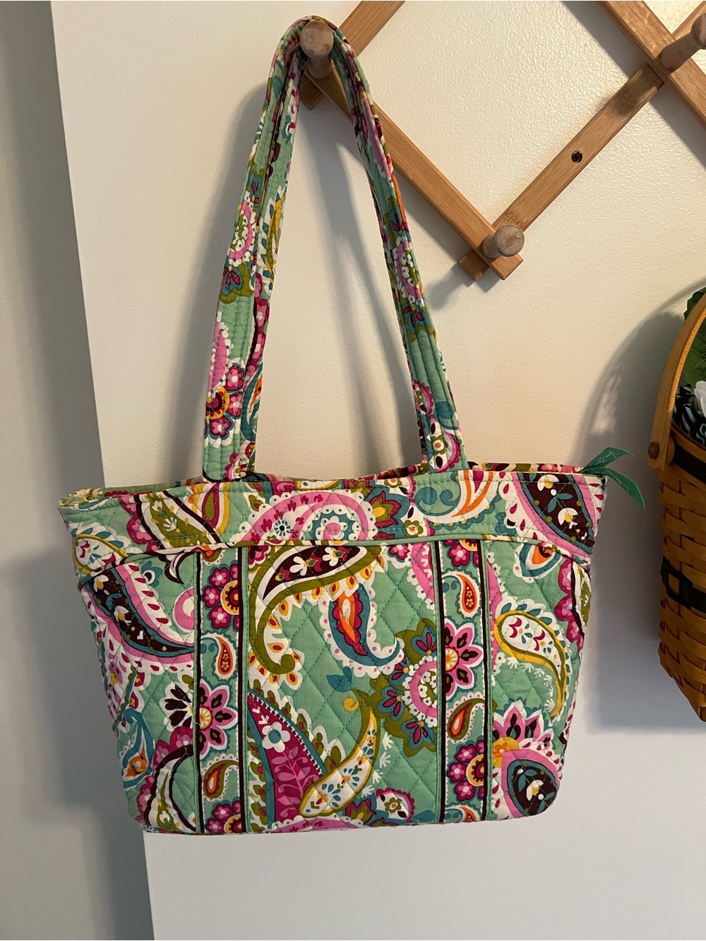 Vera Bradley Tutti Frutti Zip-Top Tote